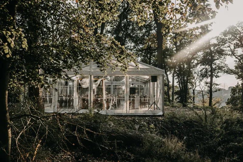Glashaus im Wald Glashaus im Wald als Ort für eine freie Trauung
